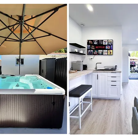 Studio With Office Space And Hot Tub